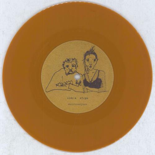 Damien Rice Volcano - Toffee Vinyl 7" vinyl single (7 inch record / 45) UK DA007VO319892