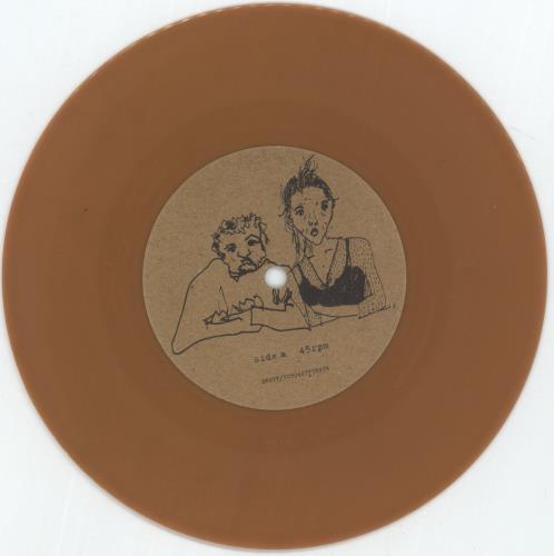 Damien Rice Volcano - Toffee Vinyl 7" vinyl single (7 inch record / 45) UK DA007VO878850