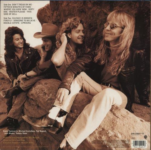 Damn Yankees Don't Tread vinyl LP album (LP record) German DYALPDO872063