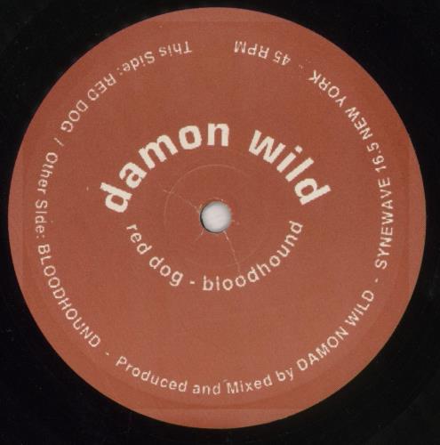 Damon Wild Red Dog 10" vinyl single (10 inch record) US 6AU10RE855368