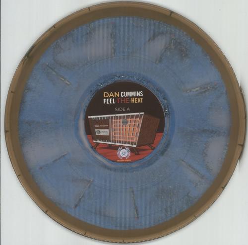 Dan Cummins Feel The Heat - Match & Sand Vinyl 12" vinyl single (12 inch record / Maxi-single) US -B612FE883290