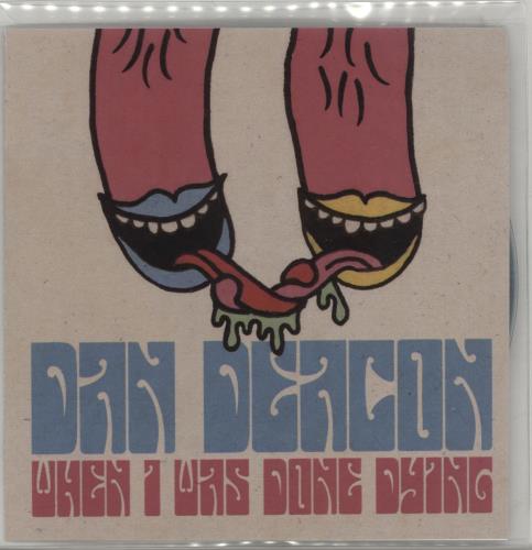 Dan Deacon Feel The Lightning + When I Was Done Dying CD single (CD5 / 5") UK I1NC5FE663779