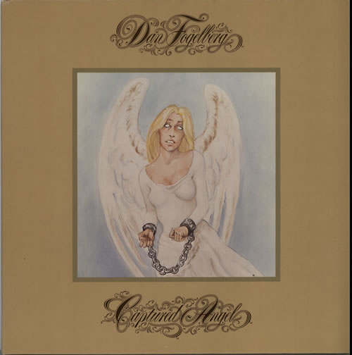 Dan Fogelberg Captured Angel vinyl LP album (LP record) UK DNFLPCA628122