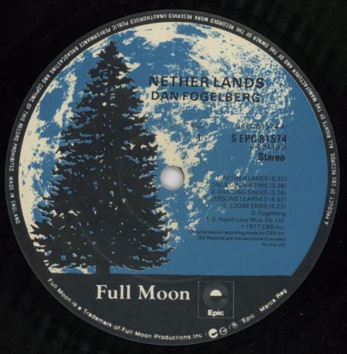 Dan Fogelberg Nether Lands - EX vinyl LP album (LP record) UK DNFLPNE865740