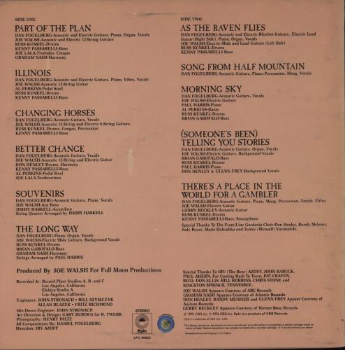 Dan Fogelberg Souvenirs vinyl LP album (LP record) UK DNFLPSO865733