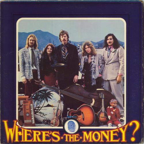 Dan Hicks Where's The Money? vinyl LP album (LP record) US DKZLPWH686463