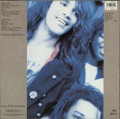 Dan Reed Network Dan Reed Network vinyl LP album (LP record) Dutch DRNLPDA727231