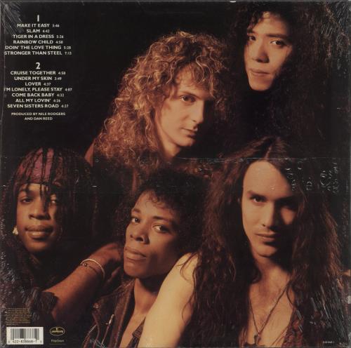 Dan Reed Network Slam - Sealed vinyl LP album (LP record) US DRNLPSL865900