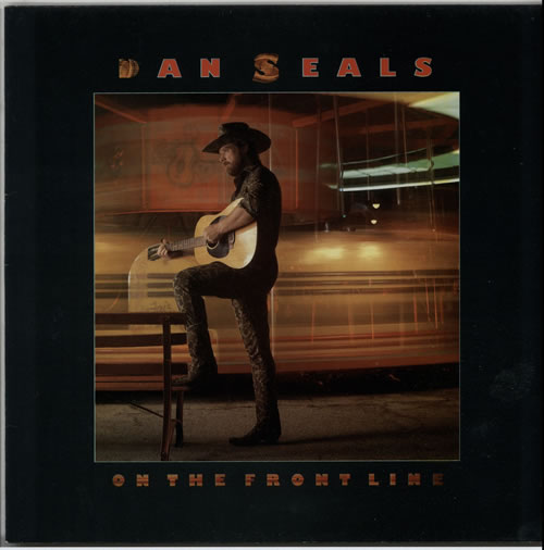 Dan Seals On The Frontline vinyl LP album (LP record) Dutch DSALPON624653