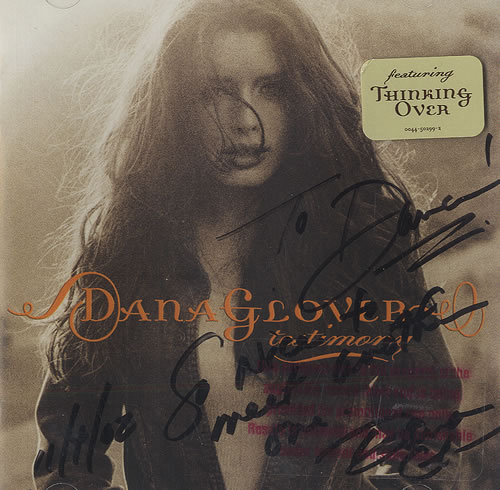 Dana Glover Testimony CD album (CDLP) US NALCDTE492893