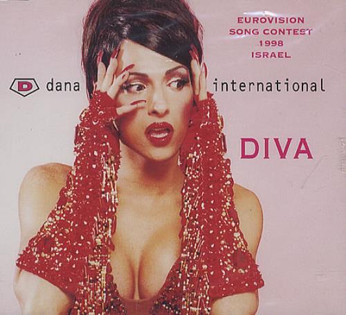 Dana International Diva CD single (CD5 / 5") European D-NC5DI171053
