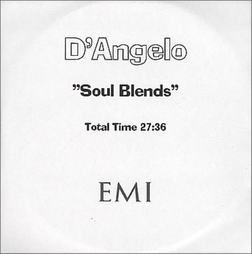 D'Angelo Soul Blends CD-R acetate UK DBQCRSO373745