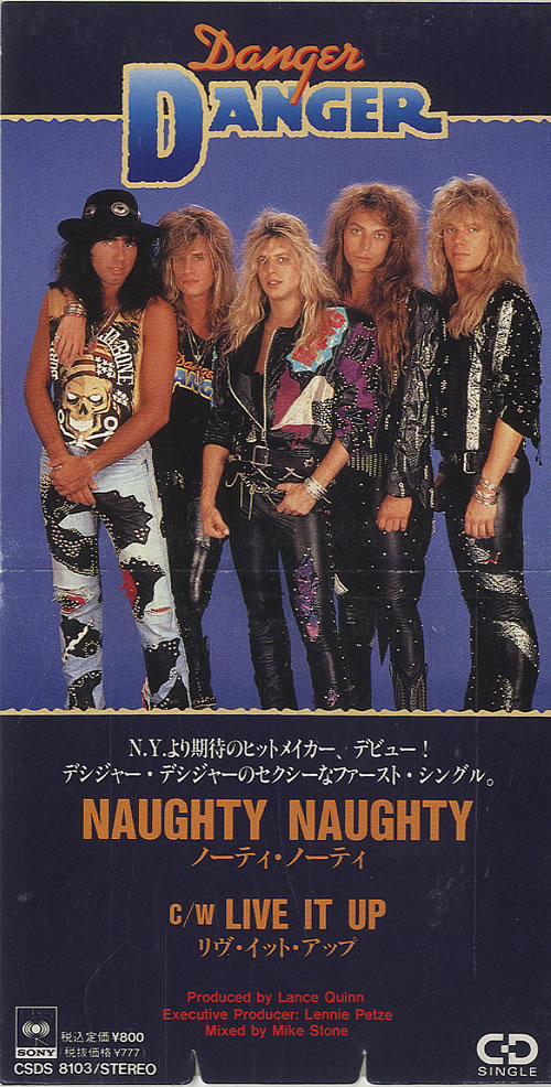Danger Danger Naughty Naughty - Snapped 3" CD single (CD3) Japanese D-DC3NA449195