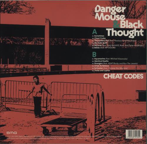 Danger Mouse Cheat Codes + CD vinyl LP album (LP record) UK D3OLPCH846353