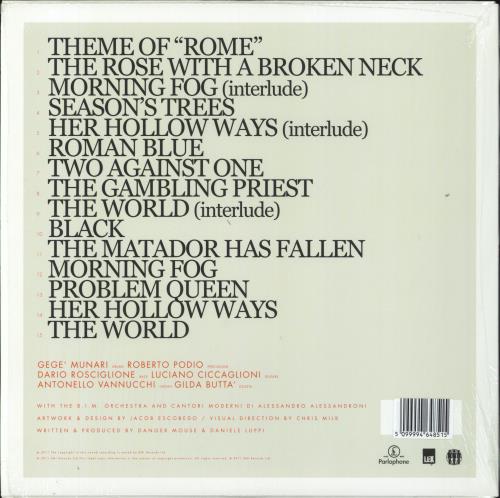 Danger Mouse Rome + Shrink vinyl LP album (LP record) UK D3OLPRO796045