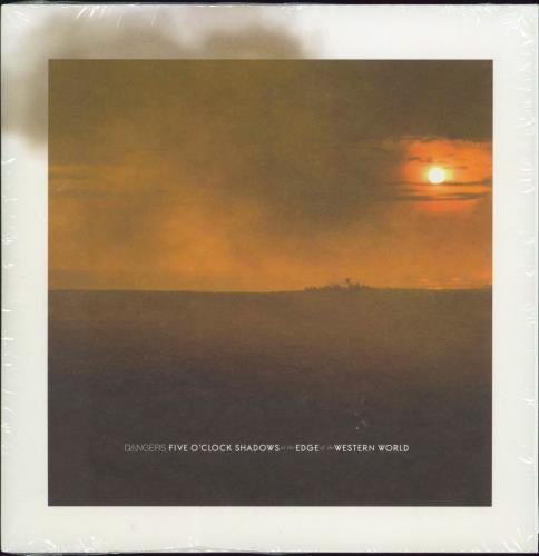 Dangers Five O'Clock Shadows At The Edge Of The Western World - Orange Vinyl 7" vinyl single (7 inch record / 45) UK 3AR07FI771282