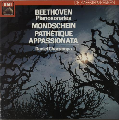 Daniel Chorzempa Beethoven: Pianosonates vinyl LP album (LP record) Dutch H9NLPBE643680