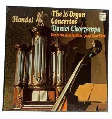 Daniel Chorzempa Handel: The 16 Organ Concertos Vinyl Box Set Dutch H9NVXHA769858