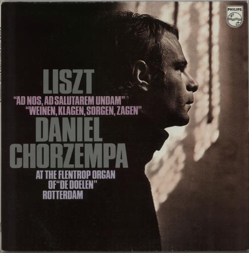 Daniel Chorzempa Liszt vinyl LP album (LP record) Dutch H9NLPLI670467