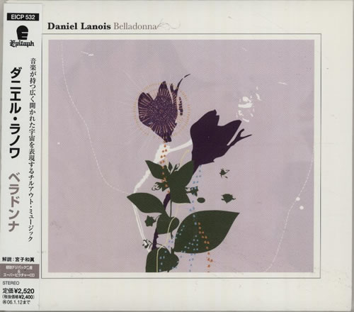 Daniel Lanois Belladonna CD album (CDLP) Japanese DNLCDBE642610