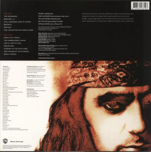 Daniel Lanois For The Beauty Of Wynona - 180gm Vinyl vinyl LP album (LP record) UK DNLLPFO878926
