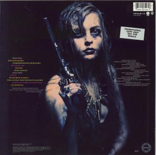 Danielle Dax Blast The Human Flower - Promo Stickered Sleeve vinyl LP album (LP record) German DAXLPBL794092