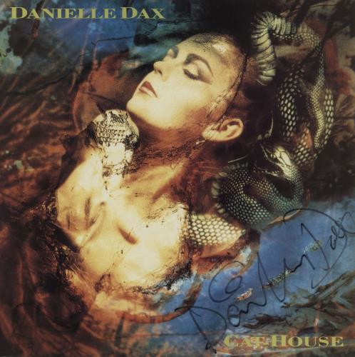 Danielle Dax Cat-House + Promo Photo - Autographed 12" vinyl single (12 inch record / Maxi-single) UK DAX12CA757061