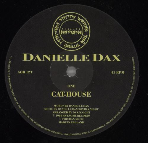 Danielle Dax Cat-House 12" vinyl single (12 inch record / Maxi-single) UK DAX12CA90362