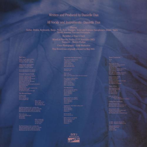 Danielle Dax Pop-Eyes - Autographed vinyl LP album (LP record) UK DAXLPPO757064