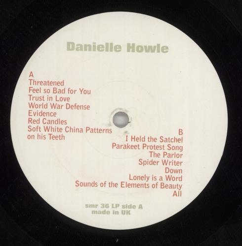 Danielle Howle About To Burst vinyl LP album (LP record) UK D2OLPAB863517