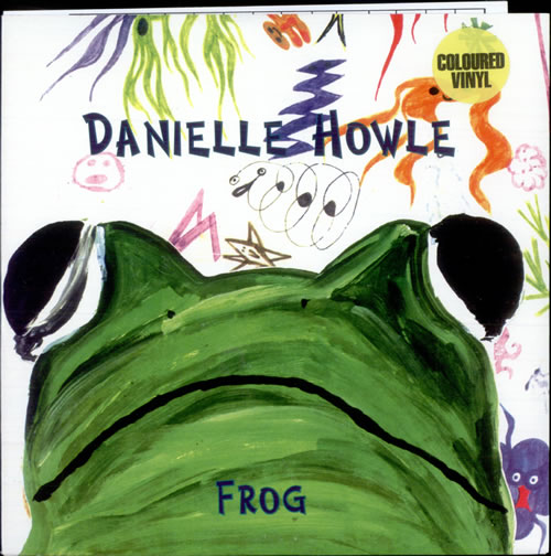 Danielle Howle Frog - Clear Vinyl 7" vinyl single (7 inch record / 45) French D2O07FR510353