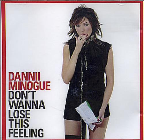 Dannii Minogue Don't Wanna Lose This Feeling CD-R acetate Australian DANCRDO310253