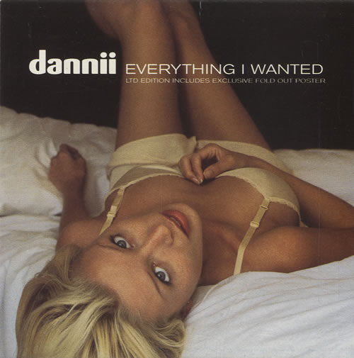 Dannii Minogue Everything I Wanted + Poster CD single (CD5 / 5") Australian DANC5EV505995