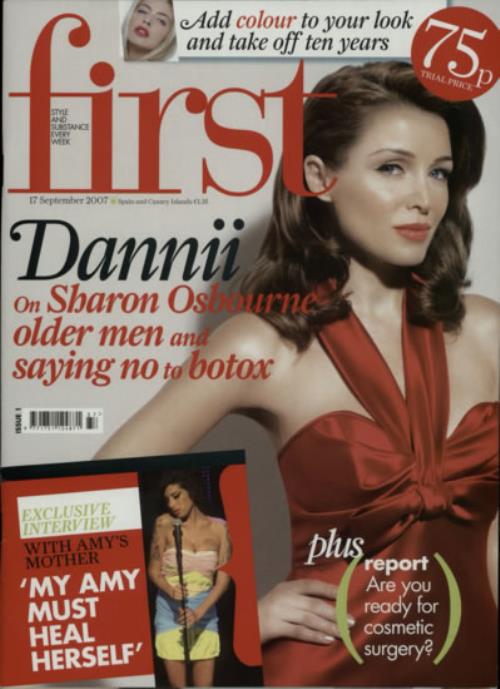 Dannii Minogue First magazine UK DANMAFI606094