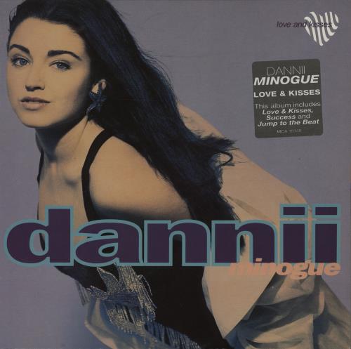 Dannii Minogue Love & Kisses - Stickered Sleeve + Poster vinyl LP album (LP record) UK DANLPLO76345
