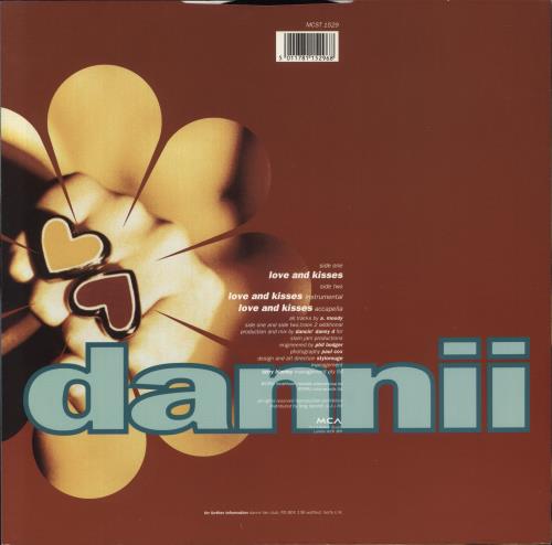 Dannii Minogue Love & Kisses 12" vinyl single (12 inch record / Maxi-single) UK DAN12LO76346