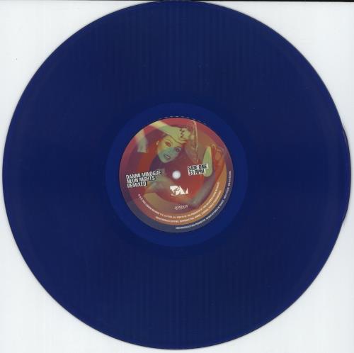Dannii Minogue Neon Nights Remixed - Clear Blue Vinyl - RSD25 vinyl LP album (LP record) UK DANLPNE882236