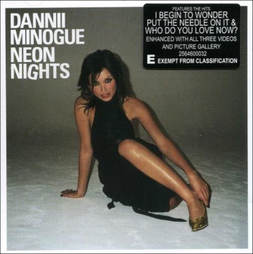 Dannii Minogue Neon Nights CD album (CDLP) Australian DANCDNE380379