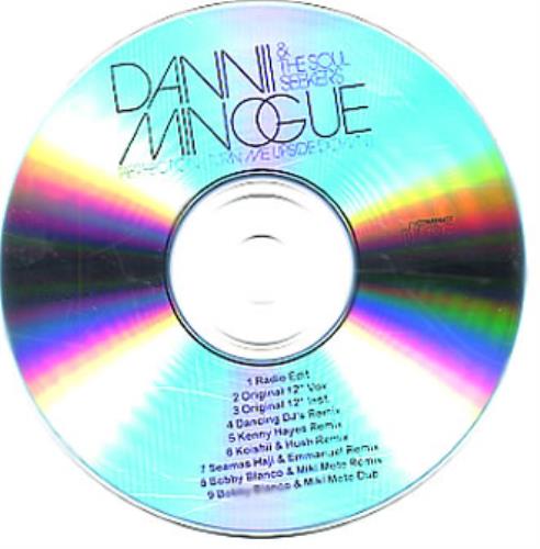 Dannii Minogue Perfection (Turn Me Upside Down) CD-R acetate UK DANCRPE340051