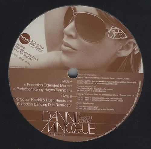 Dannii Minogue Perfection 12" vinyl single (12 inch record / Maxi-single) French DAN12PE374381