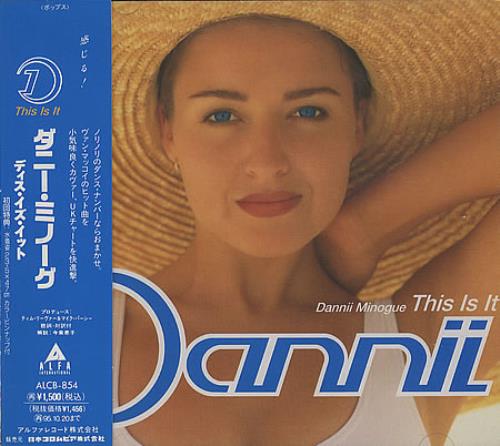 Dannii Minogue This Is It CD single (CD5 / 5") Japanese DANC5TH206001