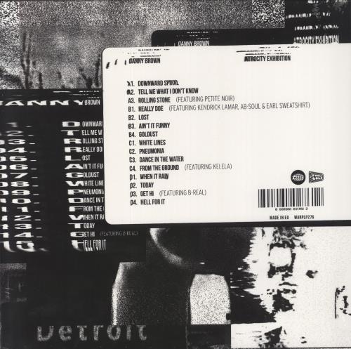 Danny Brown Atrocity Exhibition - Sealed 2-LP vinyl record set (Double LP Album) UK 4BW2LAT822541