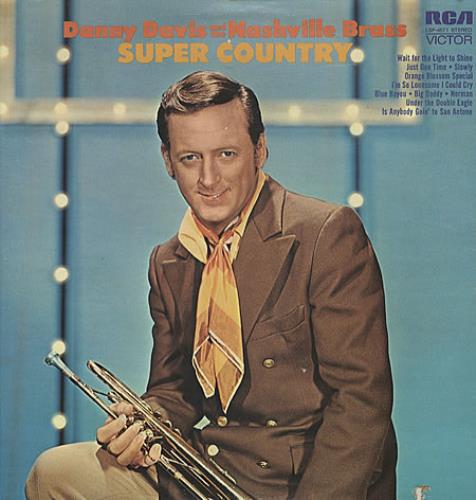 Danny Davis Super Country vinyl LP album (LP record) US DD0LPSU328644