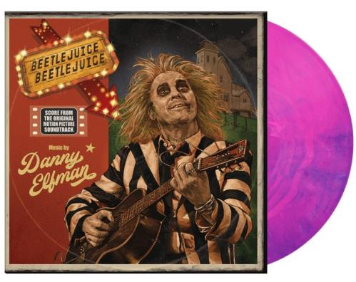 Danny Elfman Beetlejuice Beetlejuice [Original Motion Picture Score] - Purple & Pink Vinyl - Sealed vinyl LP album (LP record) UK DXNLPBE874663