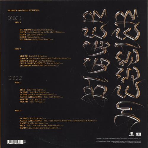 Danny Elfman Bigger. Messier. - Orange Vinyl and White Vinyl 2-LP vinyl record set (Double LP Album) US DXN2LBI880676