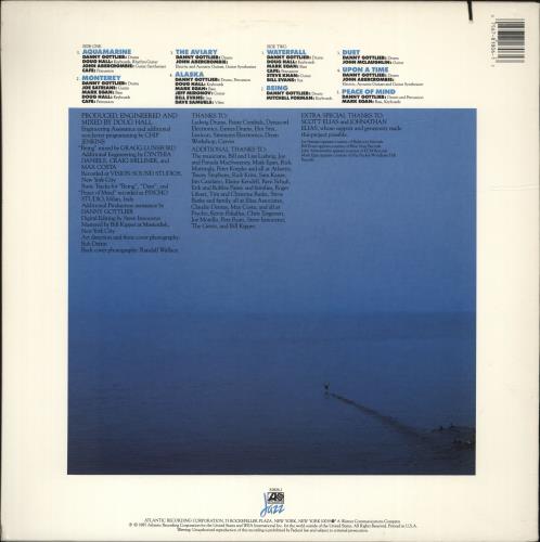 Danny Gottlieb Aquamarine vinyl LP album (LP record) US QM8LPAQ700302