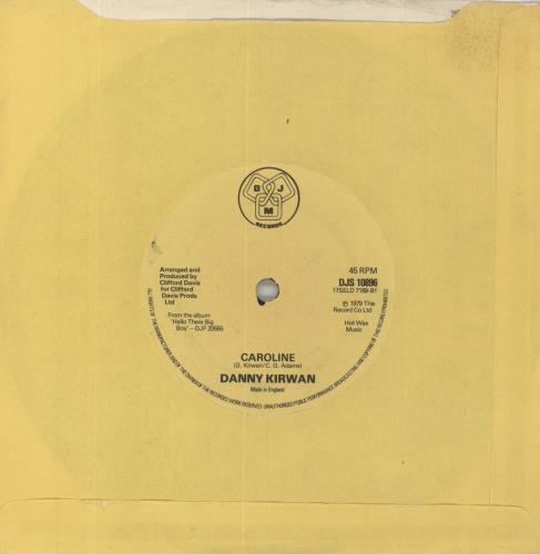 Danny Kirwan Only You 7" vinyl single (7 inch record / 45) UK D-K07ON857999