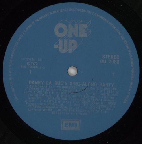 Danny La Rue Danny La Rue's Sing-Along Party vinyl LP album (LP record) UK DR3LPDA874548