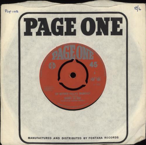 Danny La Rue On Mother Kelly's Doorstep 7" vinyl single (7 inch record / 45) UK DR307ON676955