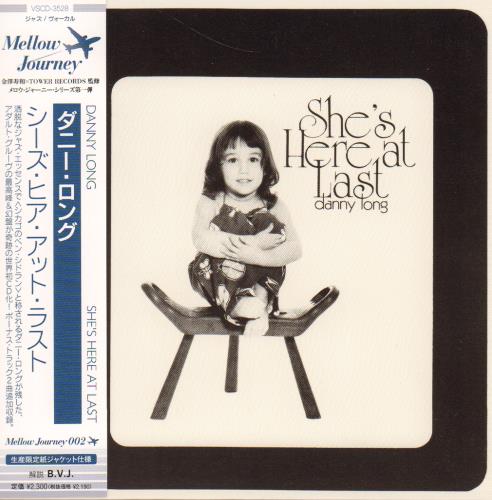 Danny Long She's Here At Last CD album (CDLP) Japanese H-YCDSH645821